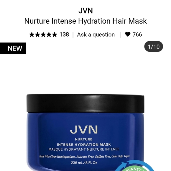 Sephora Other - NIB JVN HAIR NURTURE INTENSE HYDRATION HAIR MASK